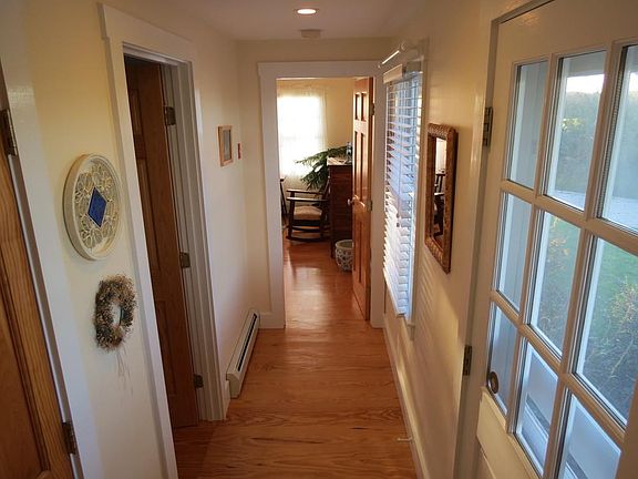 Hallway from bathroom.