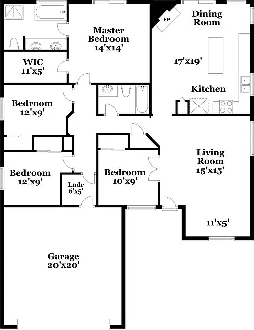 4 bed, 2.0 bath, 1577 sqft, $2,590 — Photo 2