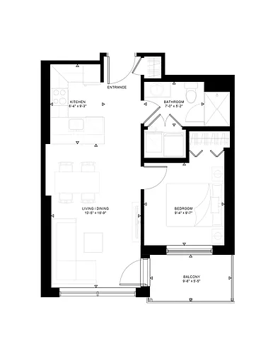 Floor plan 910