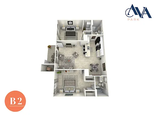 Floor plan B2