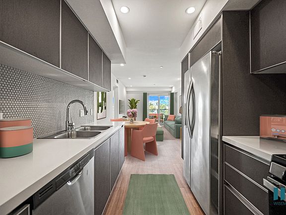 Kitchen with Energy-Efficient Appliances and Ample Cabinet Storage