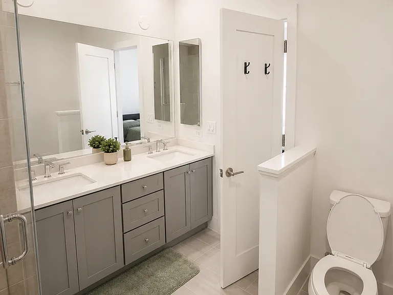 Master bed room bathroom