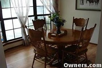 Bay Window in Dinning room