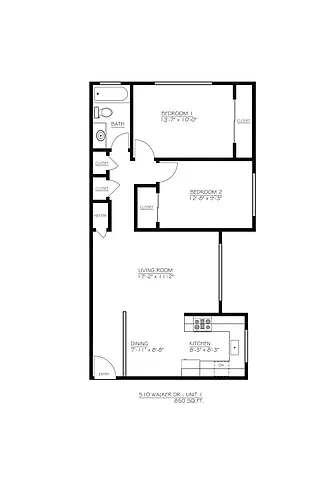 Floor plan 2X1