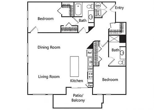 Floor plan B16