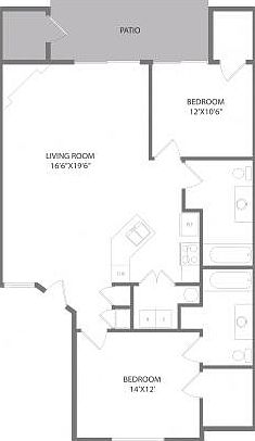 2nd image of 4002 Montrose Dr #101