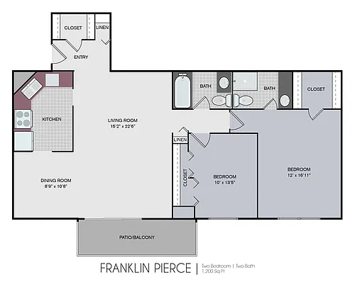 Floor plan Franklin Pierce