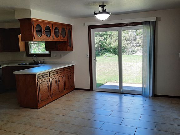 Dining Room with newer patio doors