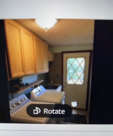 shared washer and dryer and apt entrance
