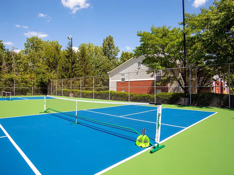 Tennis and pickleball courts