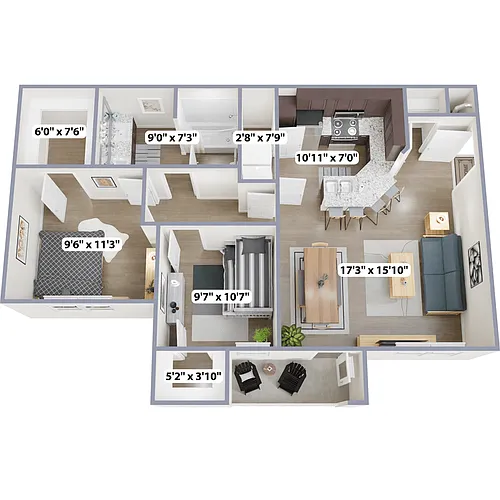Floor plan Villa Maria