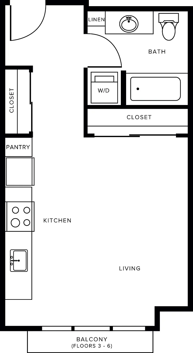 Floor plan S2- Studio