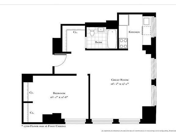2nd image of 88 Greenwich St APT 1703