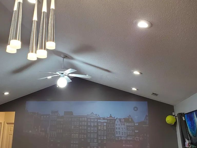 LED recessed lights and pendants