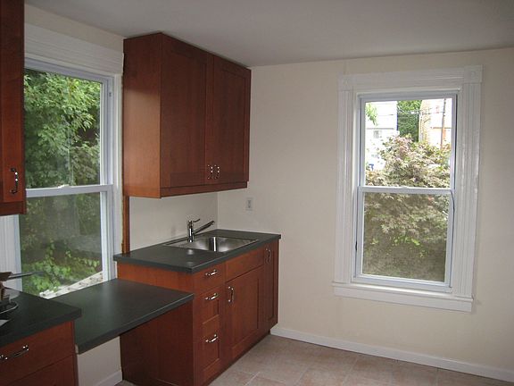 One year new kitchen cabinets and counters.