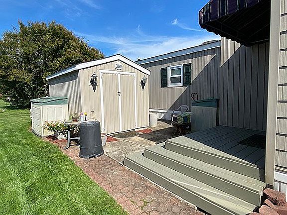 Rear Porch, Storage & Shed 