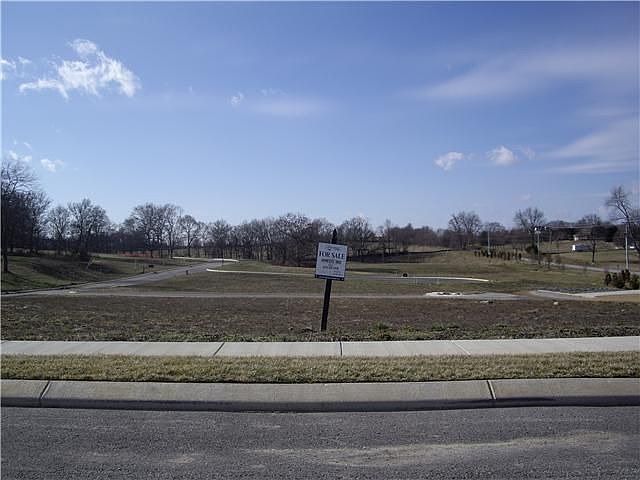 View from front of lot