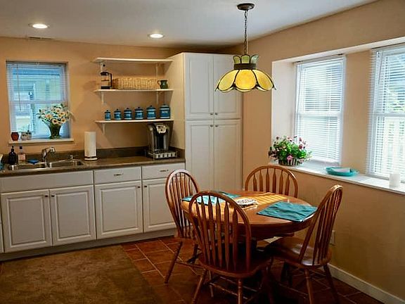 Kitchen table and chairs.