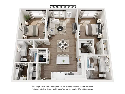 Floor plan B3