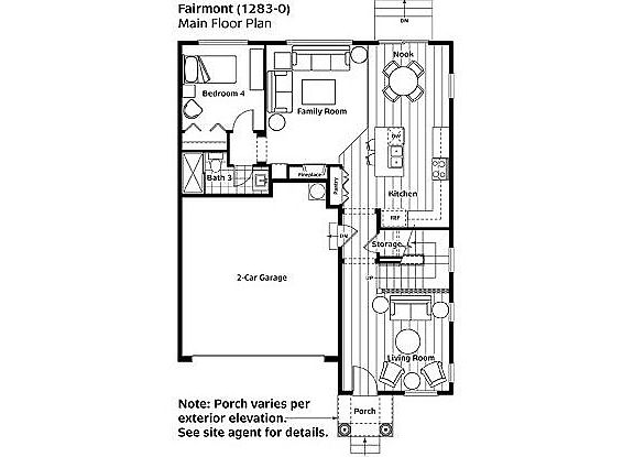 Floor Plan - downstairs