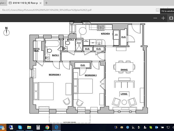 2nd image of 608 Cathedral Pkwy #9E