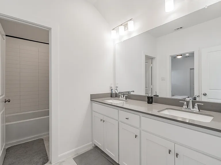jack and jill bathroom for 2nd and 3rd bedrooms on second floor