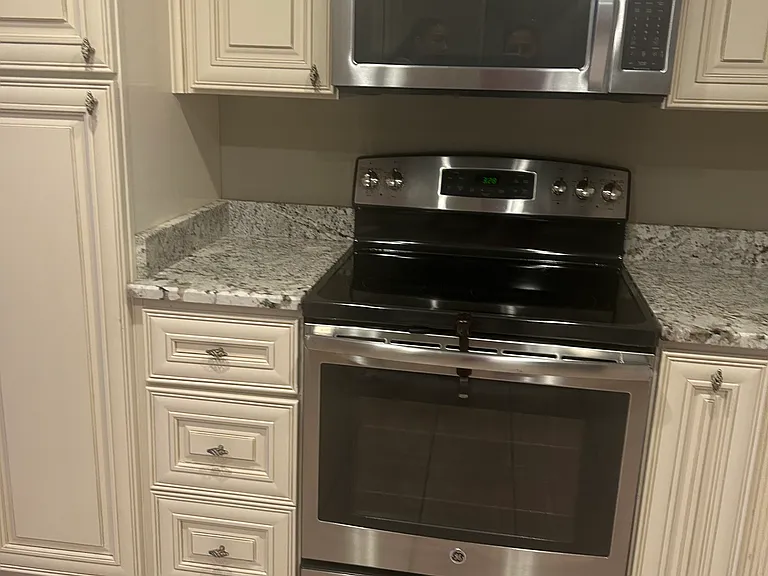 Stove and microwave