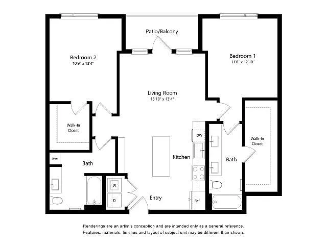 Floor plan B13