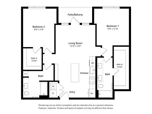 Floor plan B13