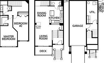 Mirror image of floor plan