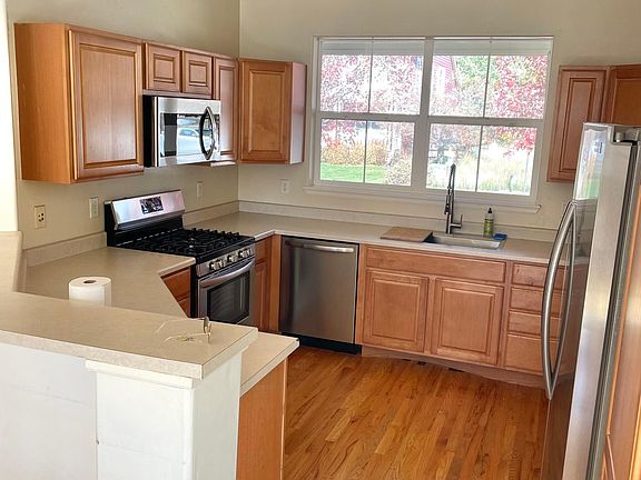Hardwoods have been restained since photographed