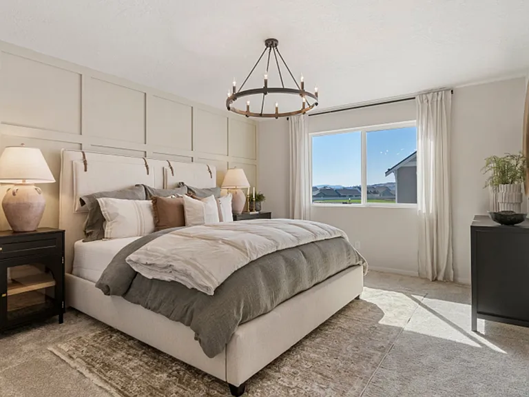 Master Bedroom. Illustrative picture from builder website.