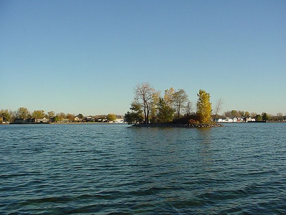 View of Island and Pier