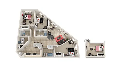 Floor plan C3 Loft
