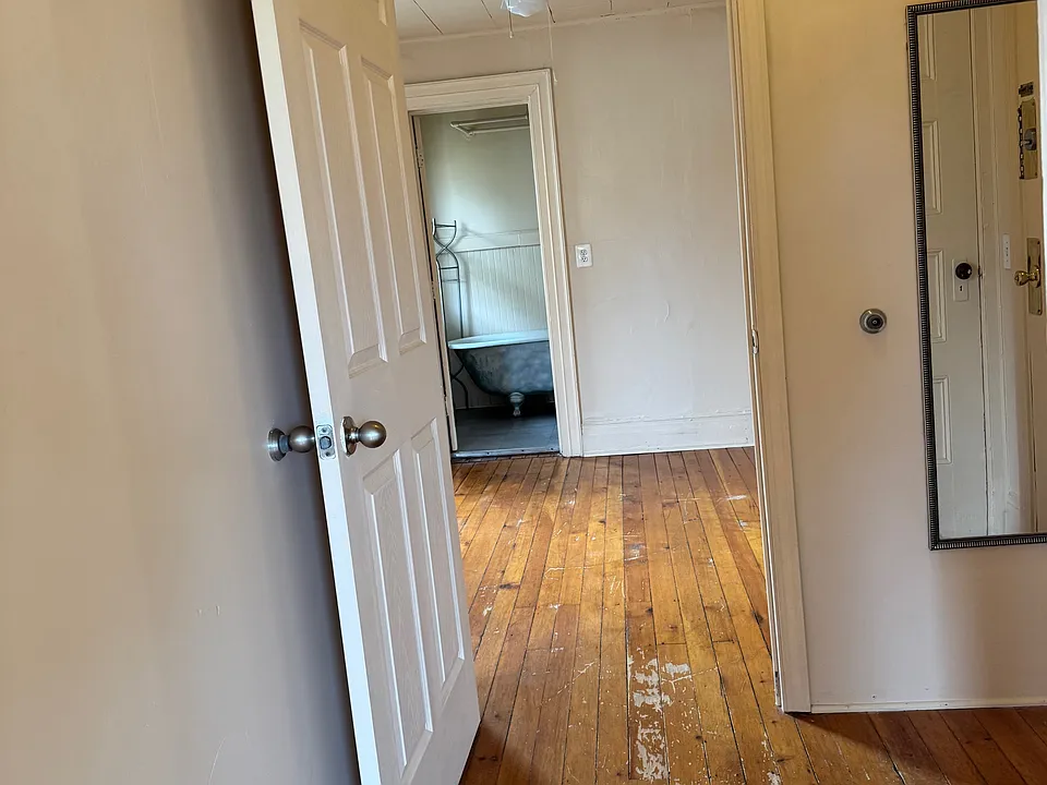 looking into bedroom