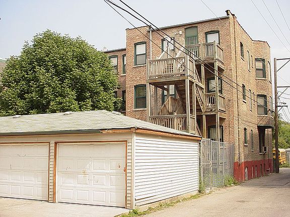 Building & Garage Alley View