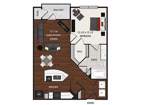 Floor plan A4