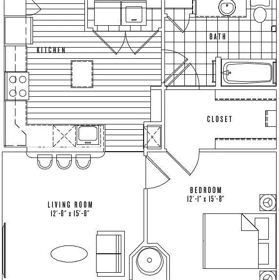A7 floor plan New Village at Patchogue