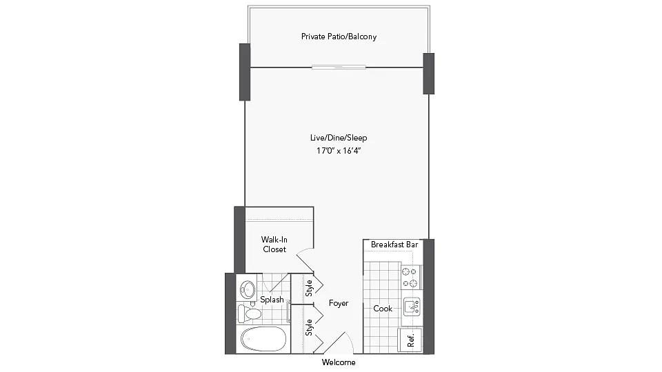 Floor plan Fayette