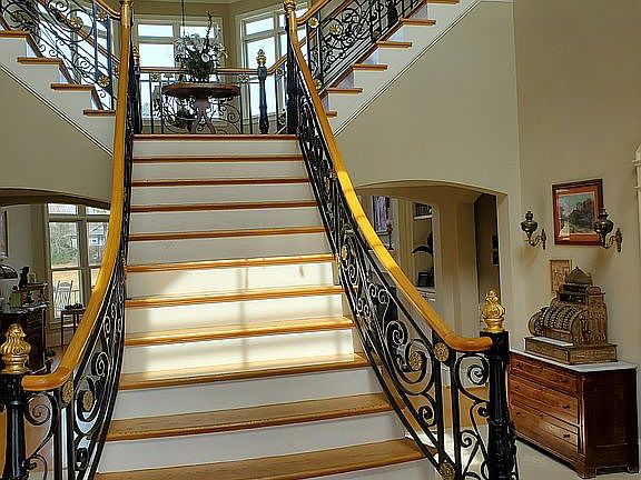 Grand Entrance stairs