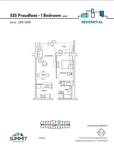 Floor plan 1A - 409