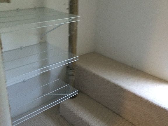 Upstairs storage room