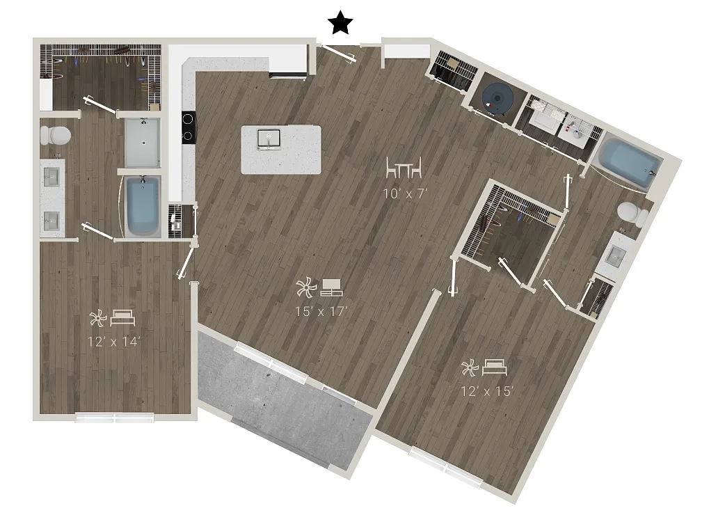 Floor plan B5