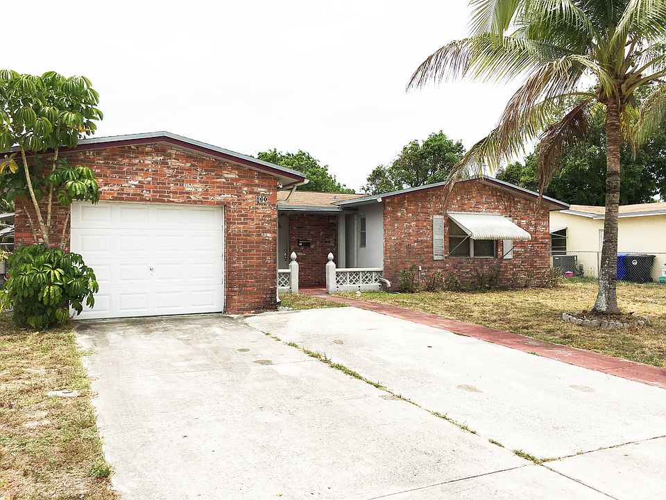 860 SW 67th Ave North Lauderdale FL 33068 Zillow