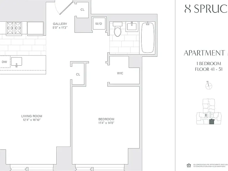 8 Spruce St #50M — Photo 19