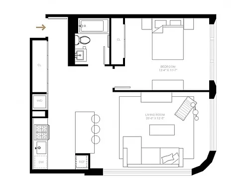 Floor plan A25-R