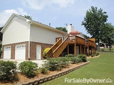 Large Deck with Storage Room underneath
