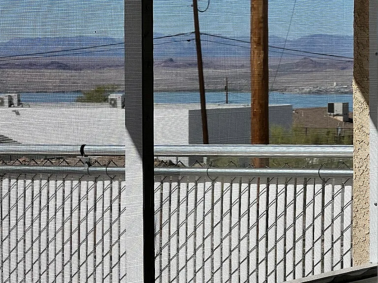 View from inside of the Arizona room