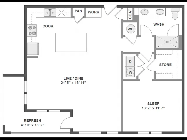 Floor plan Spring