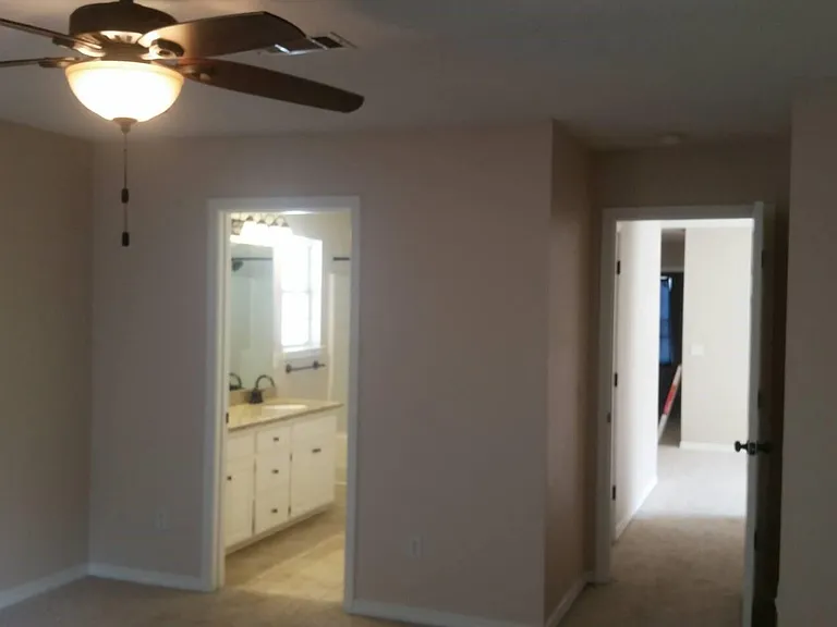 inside master bedroom